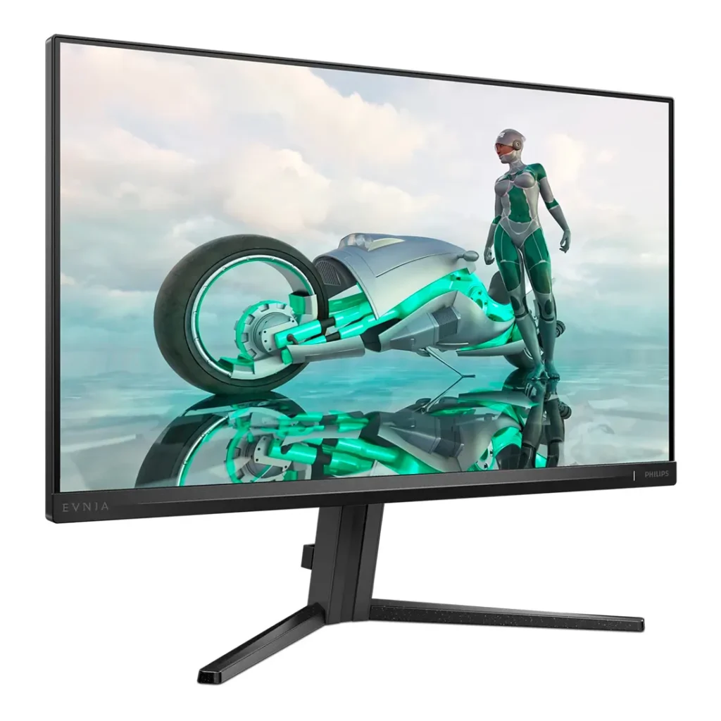 O Monitor Gamer Philips EVNIA 27″ (modelo 27M2N3200L) foi desenvolvido para proporcionar uma experiência de jogo sem precedentes. Com painel Fast IPS de 27″ Full HD (1920 × 1080), taxa de atualização ultrarrápida de 180 Hz e tempo de resposta de 0,5 ms MPRT, ele elimina ghosting e garante imagens claras e nítidas. Compatível com NVIDIA G‑Sync, traz gameplay fluido com redução de tearing. A alta qualidade de imagem é comprovada por usuários que afirmam: