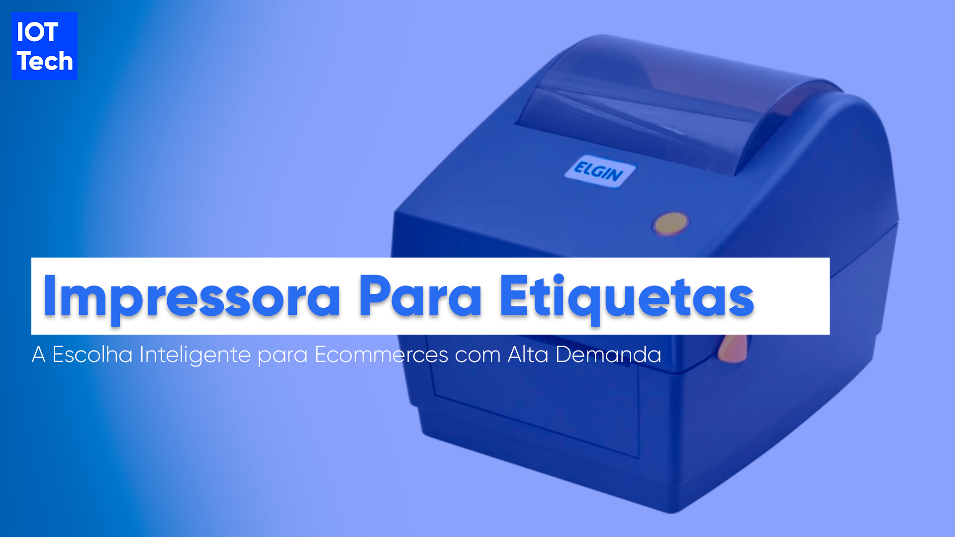 Impressora De Etiqueta Elgin L42DT: A Melhor Escolha P/ Loja Conheça o potencial da Impressora De Etiqueta Elgin L42DT, a impressora mais usadas em e-commerce e lojas de alta demanda de entregas.